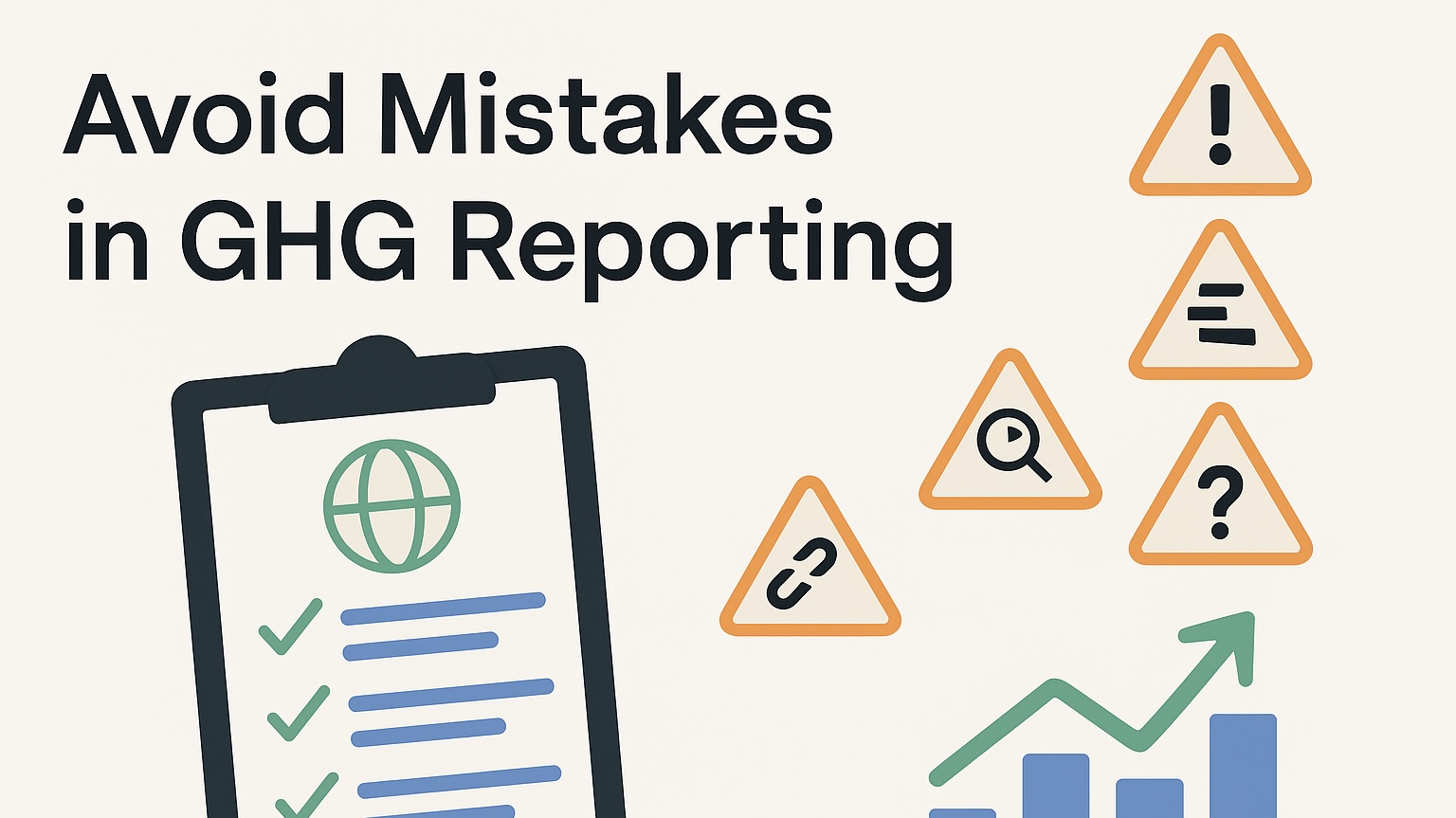Common mistakes in GHG reporting