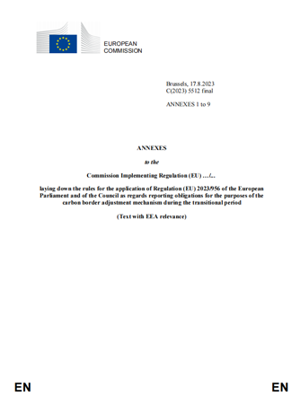 CBAM Report Service