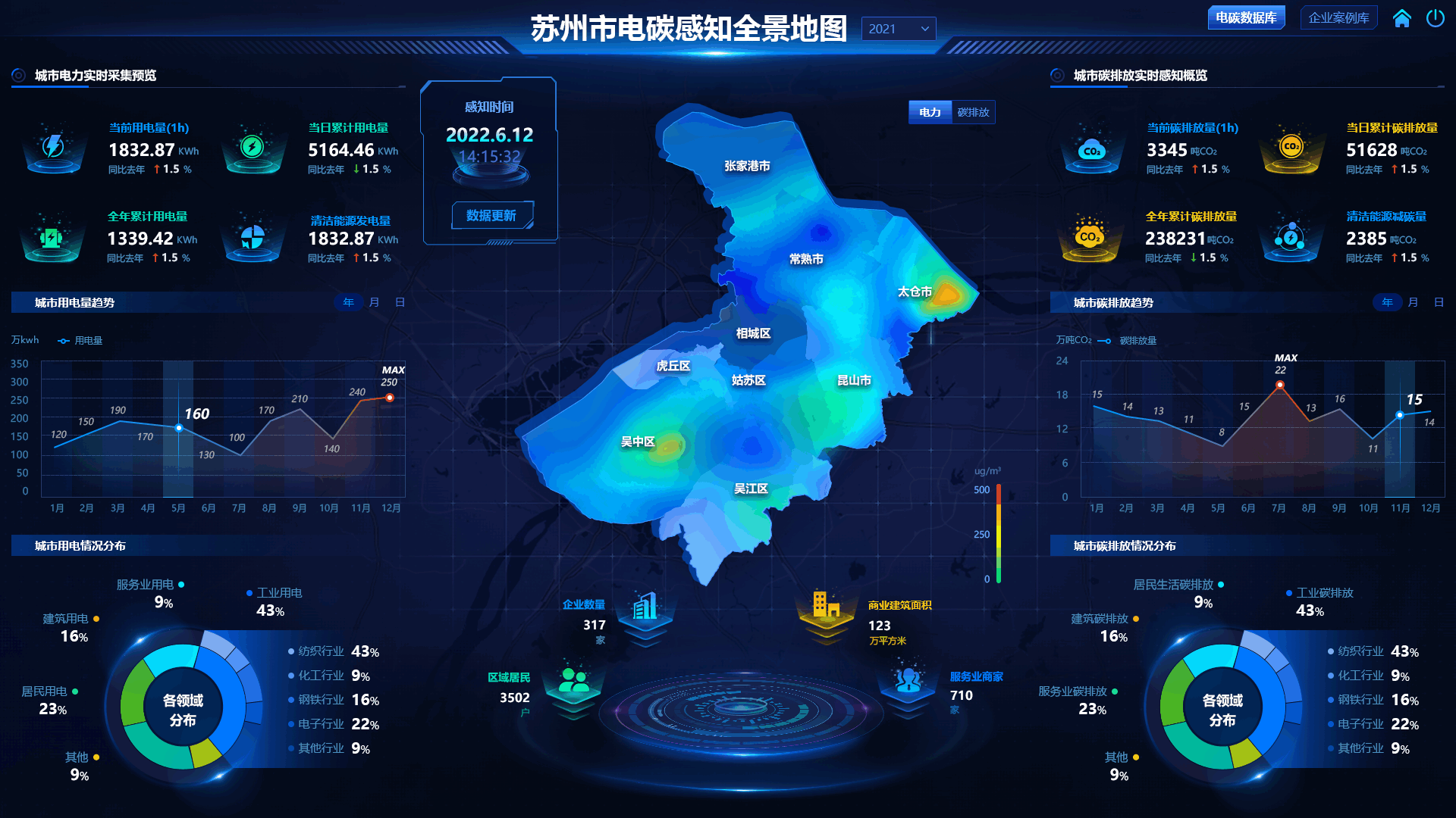 苏州电碳地图