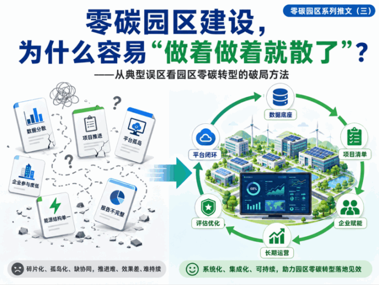 零碳园区建设为什么容易做着做着就散了