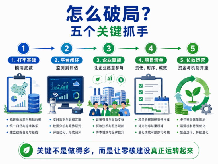 零碳园区破局五个关键抓手