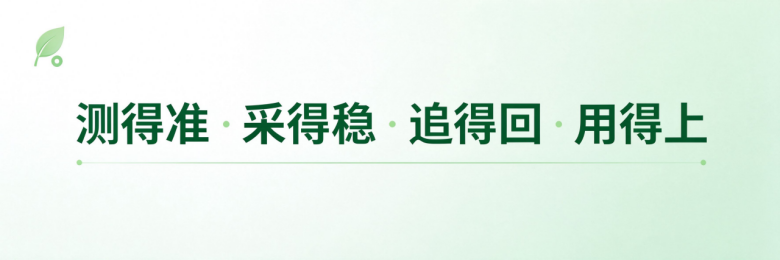 得准、采得稳、追得回、用得上